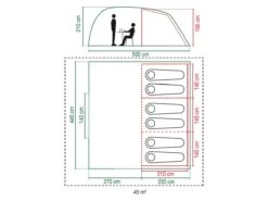 Coleman Vespucci 6 Tunnelzelt -Deutschland Camping-ausrüstung Verkäufe 2024 357053 357053 images other coleman vespucci 6 3 2 ecommerce