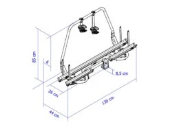 Thule Caravan Superb SV XT Fahrradträger -Deutschland Camping-ausrüstung Verkäufe 2024 377611 377611 images other thule superb sv fietsendrager schema ecommerce