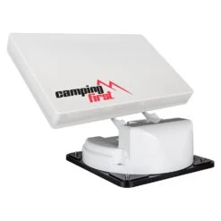 Camping First Satmex Flat Twin Vollautomatische Sat Antenne