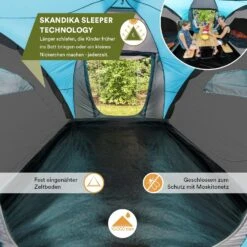 Skandika Hammerfest 4 Sleeper Protect Kuppelzelt -Deutschland Camping-ausrüstung Verkäufe 2024 629472c7366dd3.91826253