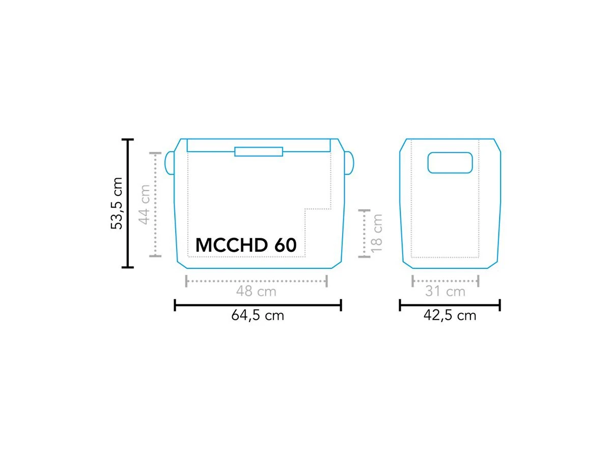 Mestic MCCHD-60 AC/DC Kompressor Kühlbox 8 Mestic MCCHD-60 AC/DC Kompressor Kühlbox – Bild 6