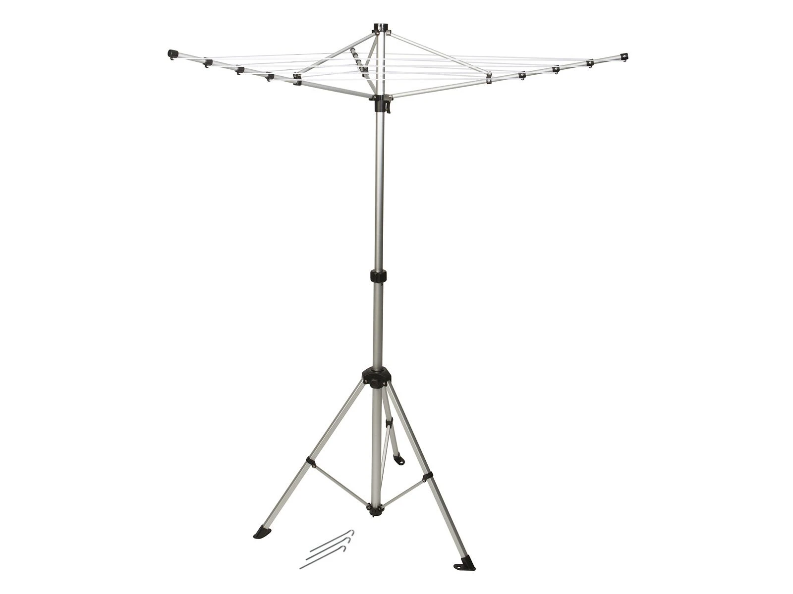 Bo-Camp Kompakte Wäschespinne 4 Bo-Camp Kompakte Wäschespinne – Bild 2