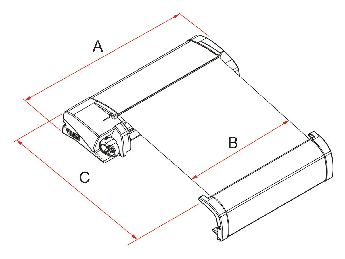 Fiamma F40Van Deep Black Kassettenmarkise 12 Fiamma F40Van Deep Black Kassettenmarkise – Bild 10