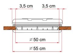 Fiamma Vent 50 Weiße Dachluke -Deutschland Camping-ausrüstung Verkäufe 2024 fiammavent50wit afm2 2 ecommerce