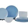 Flamefield Shades Of Blue 12-teiliges Geschirrset
