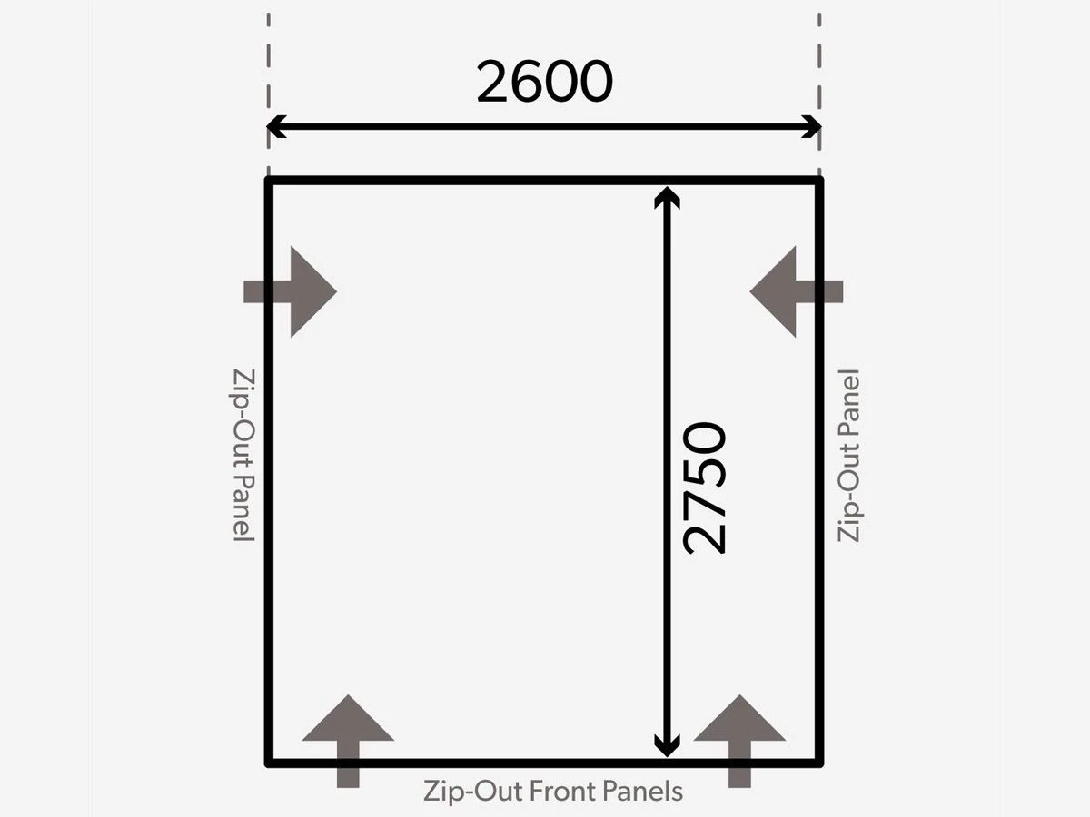 Dometic Club Air Pro 260 M Vorzelt 12 Dometic Club Air Pro 260 M Vorzelt – Bild 10