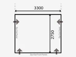 Dometic Club Air Pro 330 M Vorzelt -Deutschland Camping-ausrüstung Verkäufe 2024 kampa dometic plattegrond club 330 m 2021 ecommerce 23d9