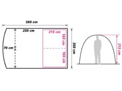 Obelink Living Tunnelzelt -Deutschland Camping-ausrüstung Verkäufe 2024 obelink living floor plan ecommerce 077c 1