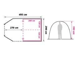 Obelink Optima 4 TC Tunnelzelt 9 Obelink Optima 4 TC Tunnelzelt -Deutschland Camping-ausrüstung Verkäufe 2024 obelink optima 4 tc floor plan ecommerce
