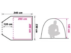 Obelink River 3 Kuppelzelt -Deutschland Camping-ausrüstung Verkäufe 2024 obelink river floor plan ecommerce 0639 1