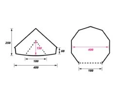 Obelink Sahara 400 Rundzelt -Deutschland Camping-ausrüstung Verkäufe 2024 sahara 400 plattegrond ecommerce 0787 5 1