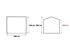 Obelink Storage Easy Air Gerätezelt -Deutschland Camping-ausrüstung Verkäufe 2024 storage easy air plattegrond ecommerce 3743